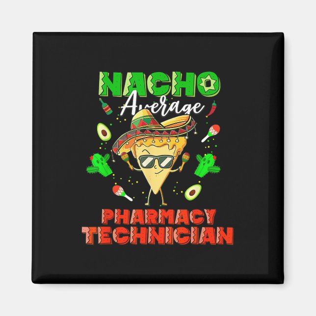 Íman Técnico Farmático Médio Nacho Mexicano (Frente)