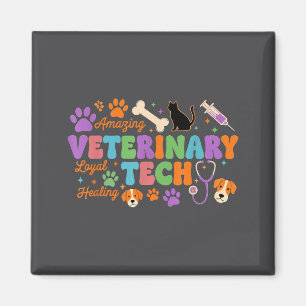 Íman Técnico Veterinário - Vet Tech Apreciação Veteriná