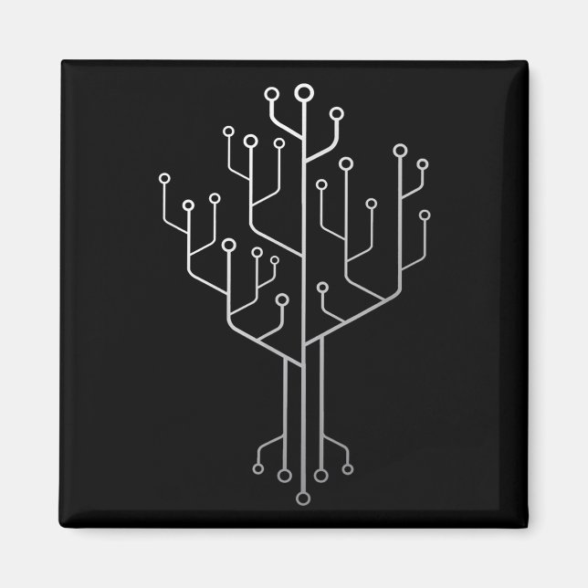 Íman Tecnologia de Engenheiro de Codificador de Árvore  (Frente)