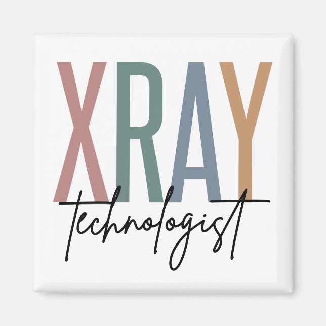 Íman Tecnologia de raios X da Xray Tech Multicolor (Frente)