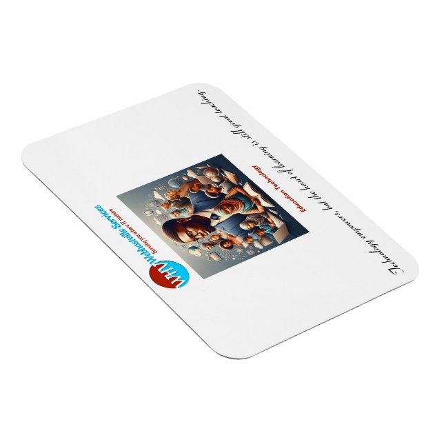 Íman Tecnologia educacional - Citações Inspiradoras (Lado Direito)