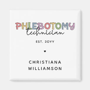 Íman Tecnologia PBT Phlebotomy do Técnico Personalizado