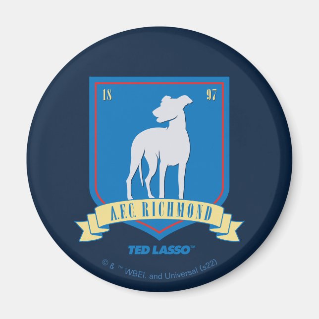 Íman Ted Lasso | AFC Richmond Team Logo (Frente)