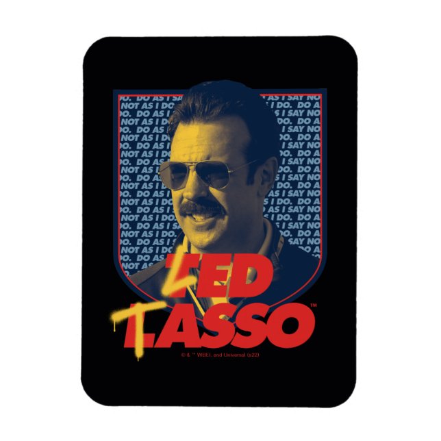 Íman Ted Lasso | Crachá de Laço Led (Vertical)