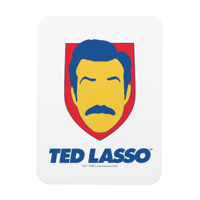 Íman Ted Lasso | Ícone Face (Vertical)