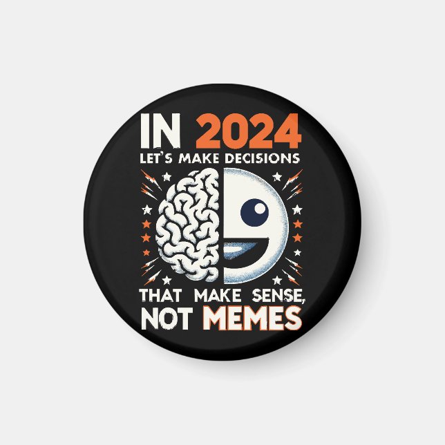 Íman Tee De Escolhas Sensíveis - Decisões Sobre Os Meme (Frente)