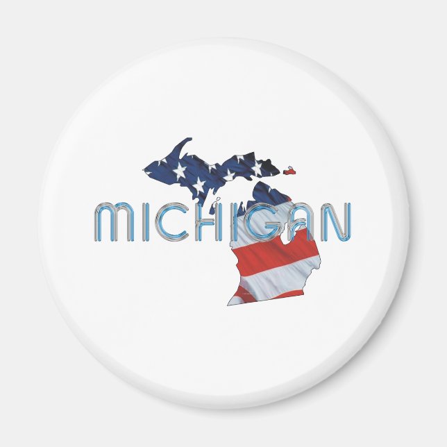 Íman TEE Michigan Patriot (Frente)