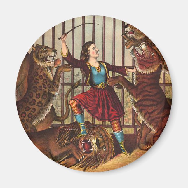 Íman TEE Rainha de Leão (Frente)