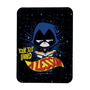 Íman Teen Titans Go! Raven "Aprendeu Uma Lição"