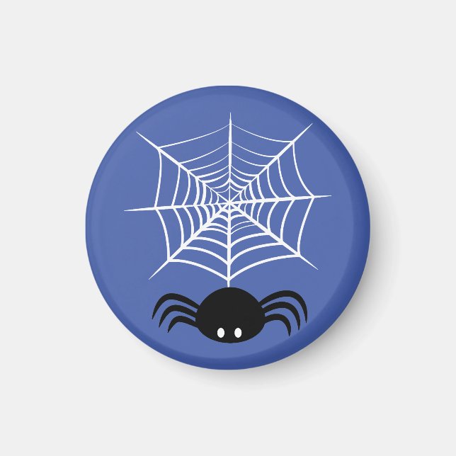 Íman Teia de Aranha de Halloween  (Frente)