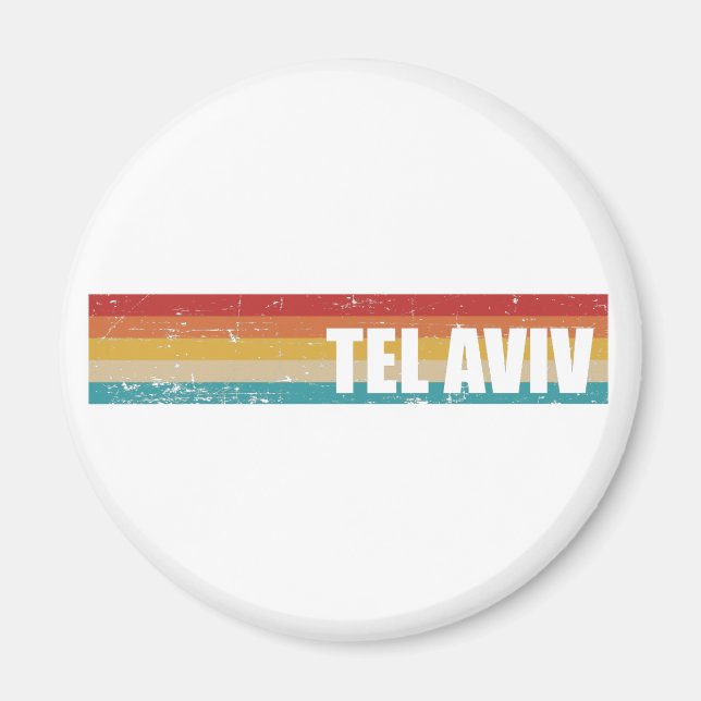 Íman Tel Aviv vintage (Frente)