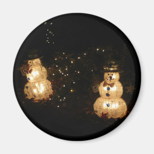 Íman Tela de luz de feriado Snowman