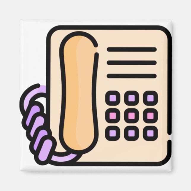 Íman Telefone (Frente)