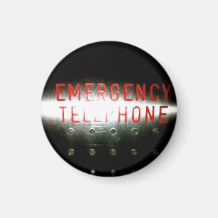 Íman Telefone de emergência - ímã