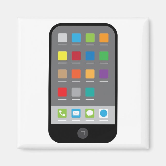 Íman Telefone inteligente (Frente)