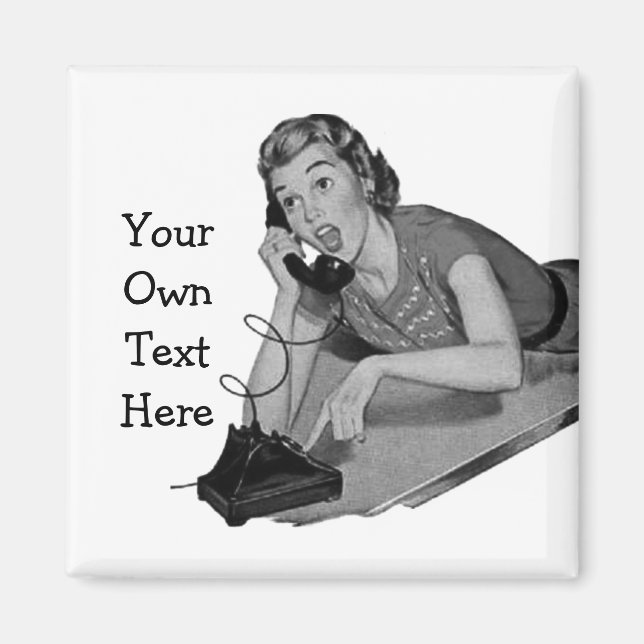 Íman Telefone Retroativo (Frente)