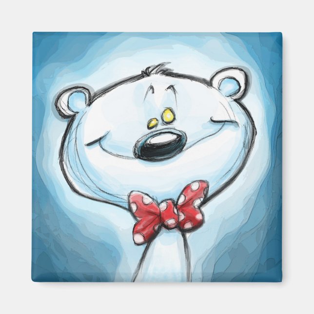 Íman Telemahos, o ímã do urso polar (Frente)