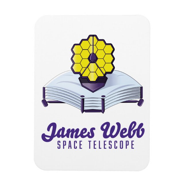 Íman Telescópio Espacial James Webb. Magnet (Vertical)