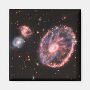 Íman Telescópio Espacial JWST James Webb Galaxy