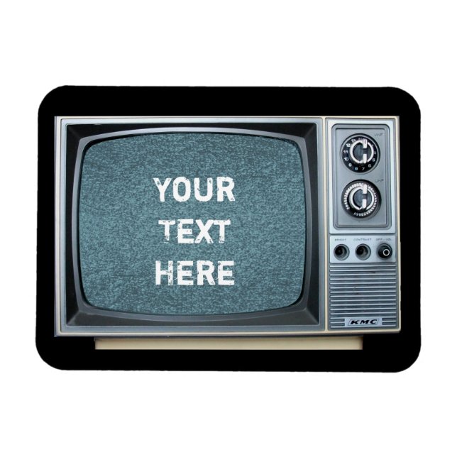 Íman Televisão portátil com estática (Horizontal)