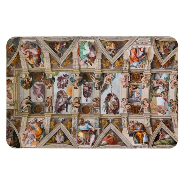 Íman telhado de arte (Horizontal)