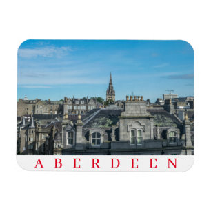 Íman Telhados Aberdeen exibem imã de geladeira