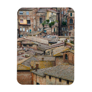 Íman Telhados no ímã vertical de Siena
