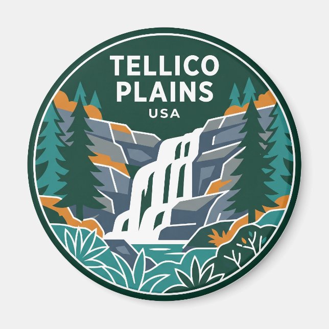 Íman Tellico Plains Tennessee (Frente)