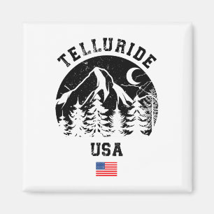 Íman Telluride Colorado Estação de Esqui Alpinismo Esqu