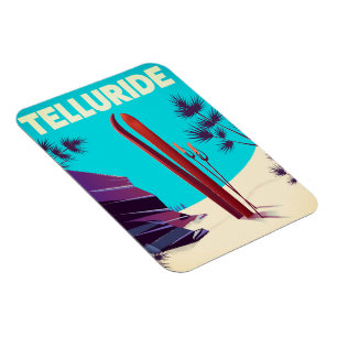 Íman Telluride Esqui Montanhas Rochosas