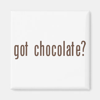 Íman tem chocolate?
