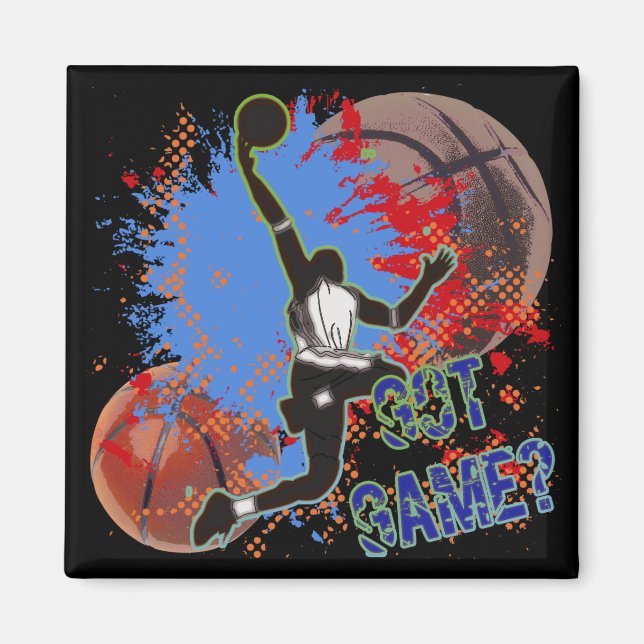 ÍMAN TEM JOGO - BASKETBALL (Frente)