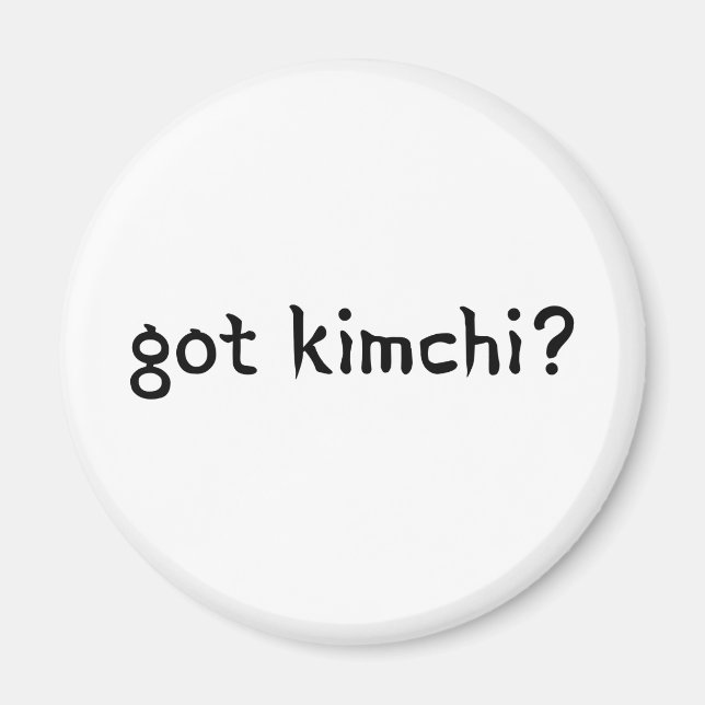 Íman tem kimchi? (Frente)