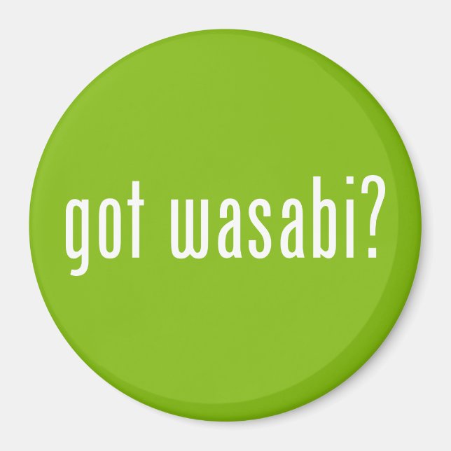 Íman tem o wasabi? (Frente)
