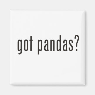 Íman tem pandas?