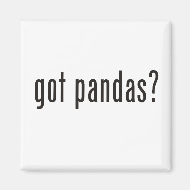 Íman tem pandas? (Frente)