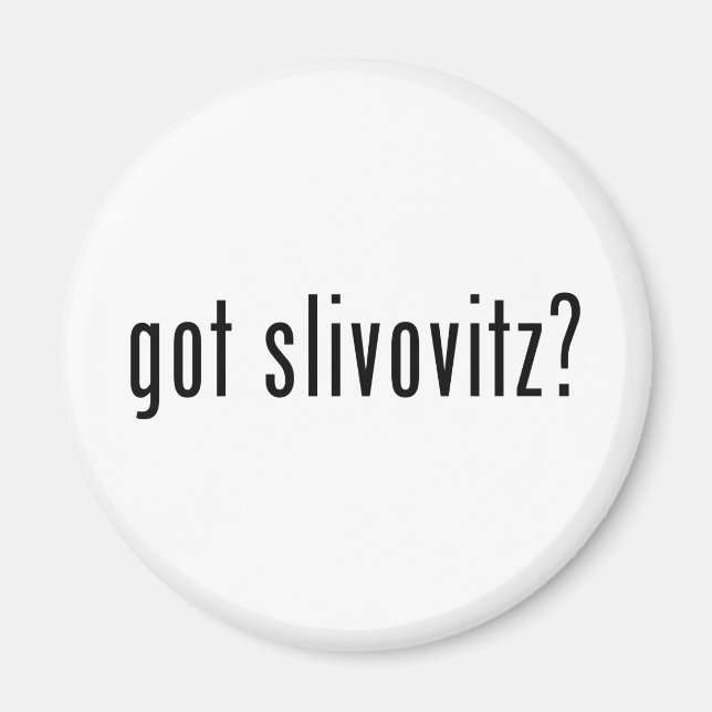 Íman tem slivovitz? (Frente)