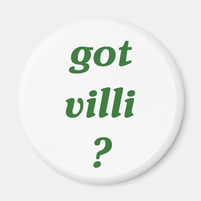 Íman tem villi? (Frente)