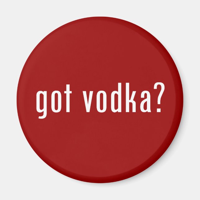 Íman tem vodka? (Frente)