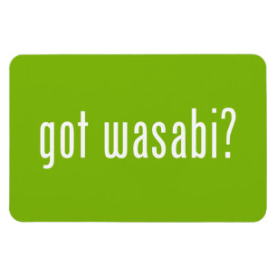 Íman tem wasabi?