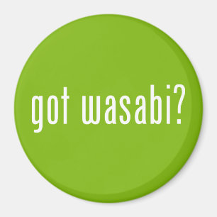 Íman tem wasabi?