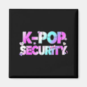 Íman Tema de Aniversário Divertido de K-Pop para Mãe Pa