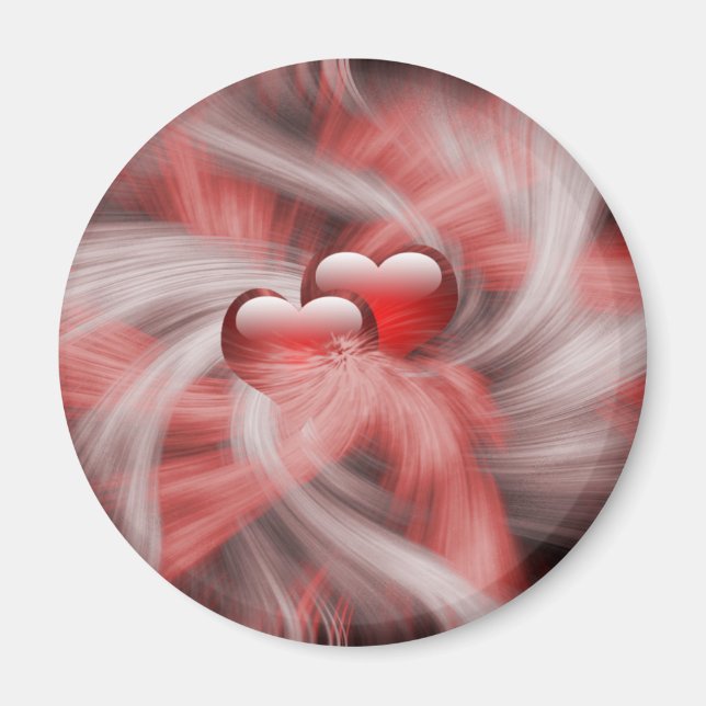 Íman Tema do Amor dos Corações (Frente)