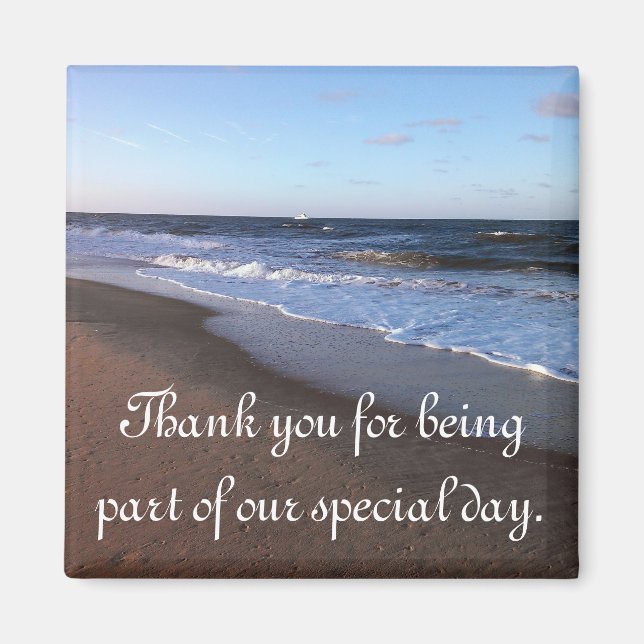 Íman Tema Oceano e Praia (Frente)