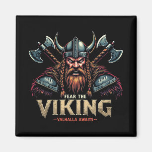 Íman Teme O Viking Nórdico Guerreiro Valhalla Aguarda