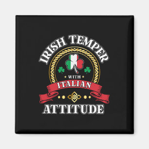 Íman Temperamento Irlandês Atitude Italiana Dia de São 