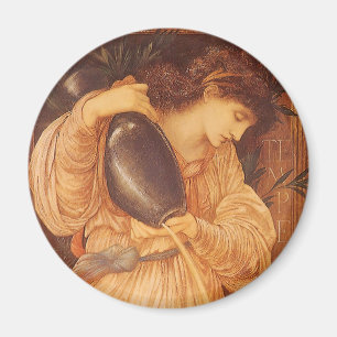 Íman Temperantia por Burne Jones, arte do Victorian do