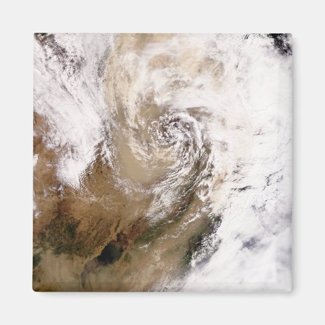 Íman Tempestade de poeira na China norte (Frente)