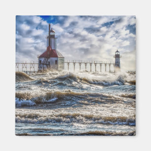Íman Tempestade Na Rua Joseph Lighthouse