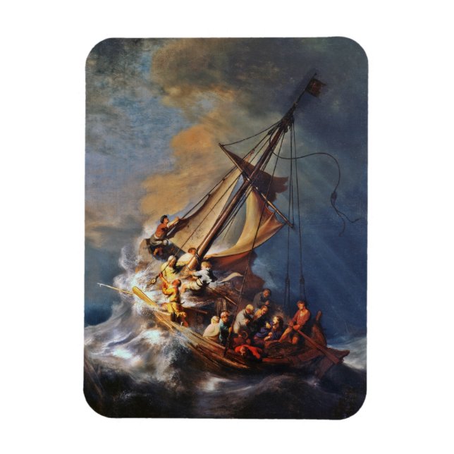 Íman Tempestade no mar da Galileia (Vertical)